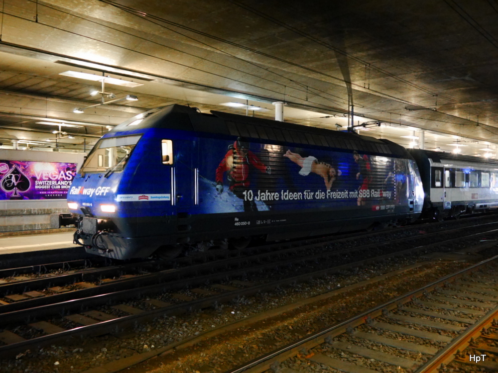 SBB - 460 050-8 im Bahnhof Bern am 27.07.2014