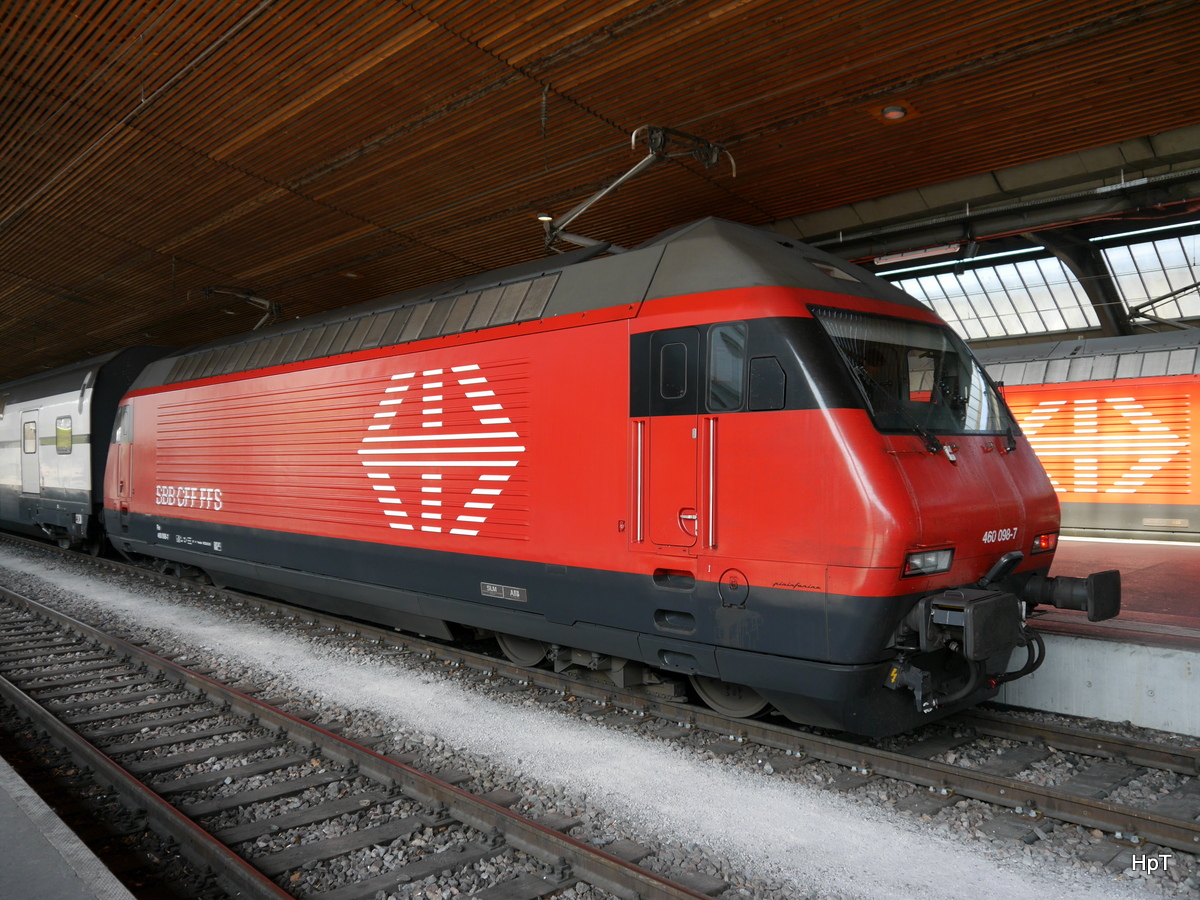 SBB - 460 098-7 im HB Zürich am 12.04.2017