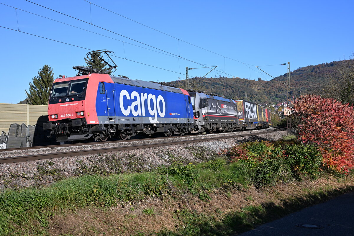 SBB  482  000  + 193  458       Schallstadt      18.10.25