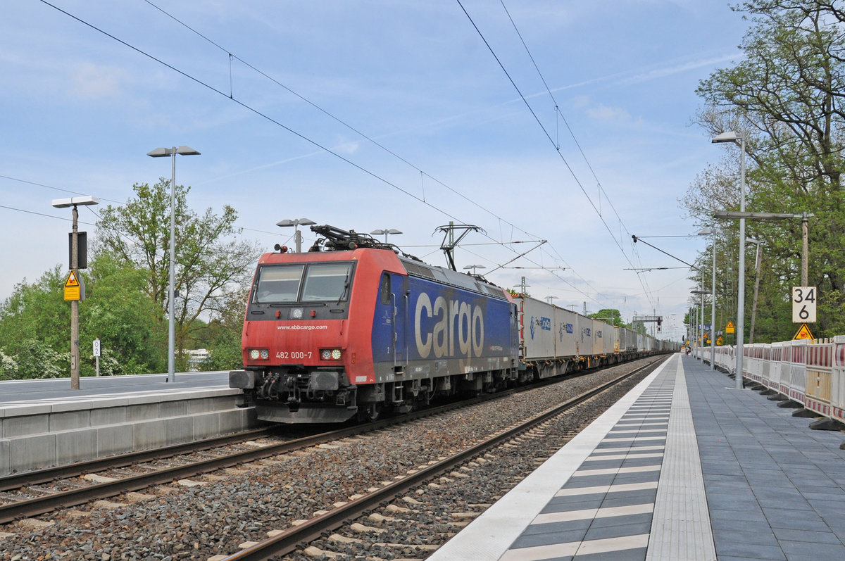 SBB 482 000 @ Eberstadt am 24.04.2018