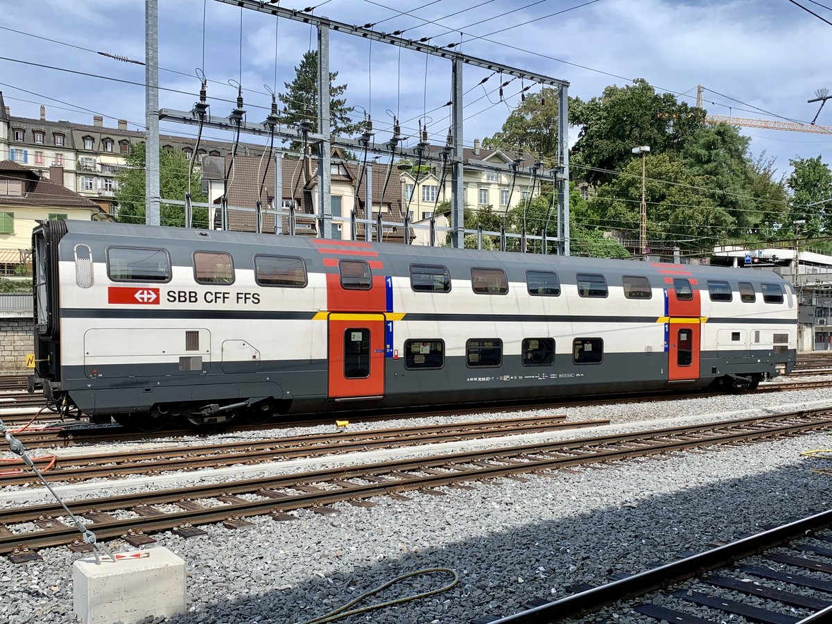 SBB A 50 85 16-94 071-7 am 16.8.20 beim
Bahnhof Bern abgestellt.
