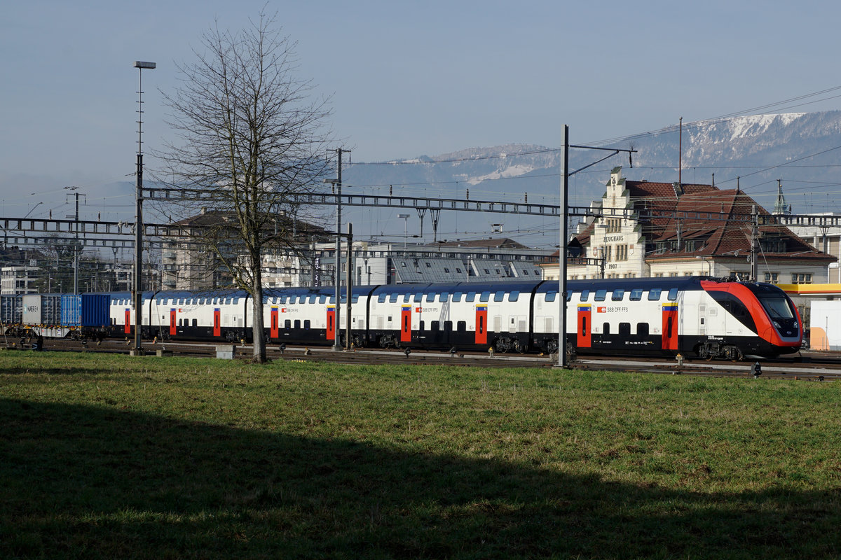 SBB: Bahnhofsidylle Solothurn vom 24. Januar 2018.
Foto: Walter Ruetsch