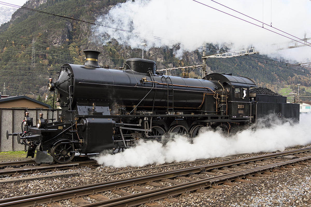 SBB, C 5/6, 2969, 21.10.2017, Erstfeld 


