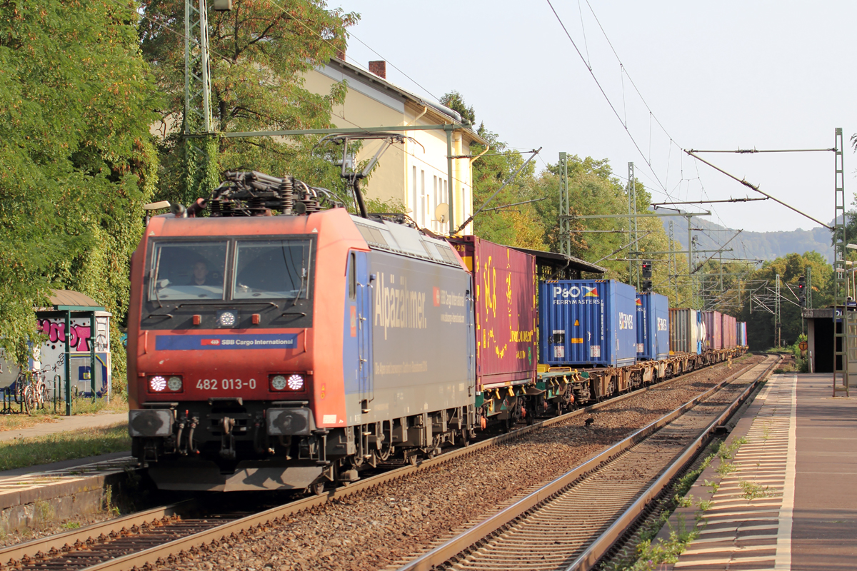 SBB Cargo 482 013-0 in Bonn-Oberkassel 28.8.2018