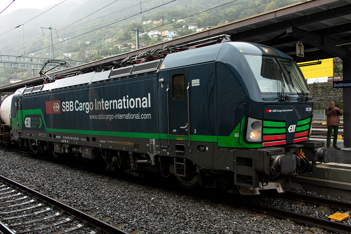 SBB - Cargo, BR, 193 258-1, 19.10.2019, Bellinzona





