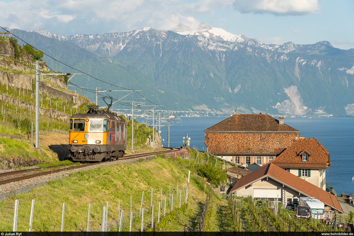 SBB Cargo Re 420 276 / Martigny - Lausanne-Triage / St-Saphorin, 30. Mai 2021