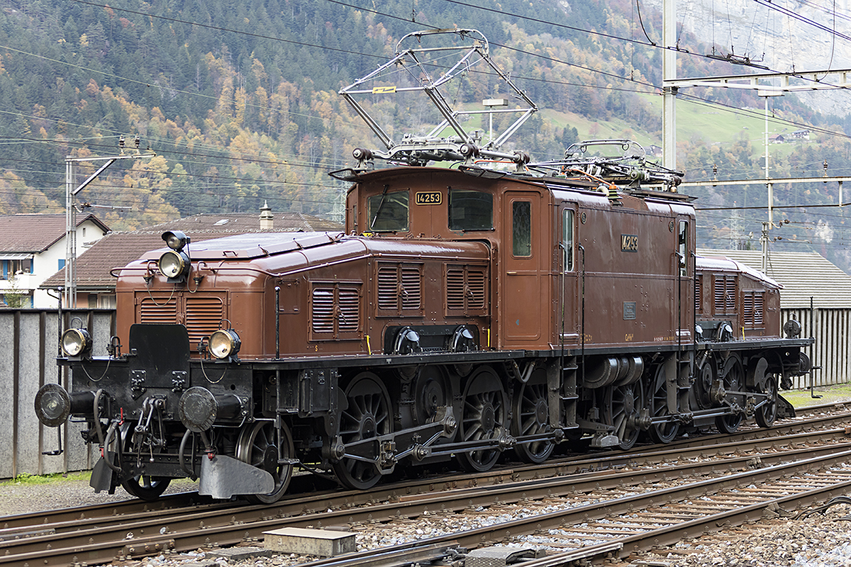 SBB - Historic, Ce 6/8, 14253, 21.10.2017, Erstfeld