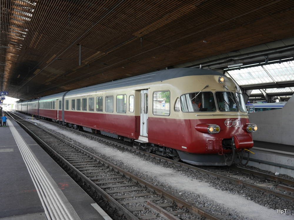 SBB Historic - TEE RAe 1053 in HB Zürich am 10.05.2014