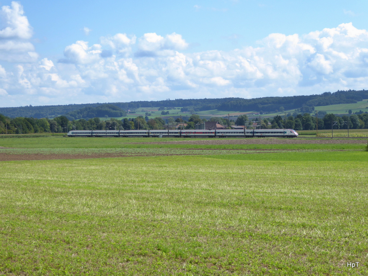 SBB - ICN unterwegs bei Bettlach am 03.09.2017
