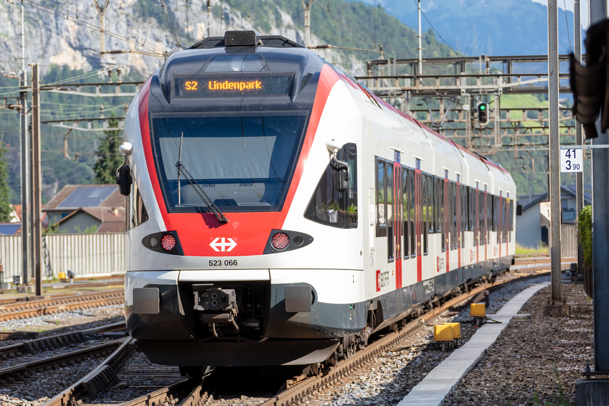 SBB, RABe, 523 066, 26.06.2022, Erstfeld