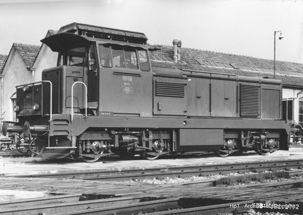 SBB - Rangierlok Bm 4/4 18432 im Areal des IW Biel .. Flohmarktfund daher Datum der Fotogarfie unbekannt .. Archiv Teutschmann