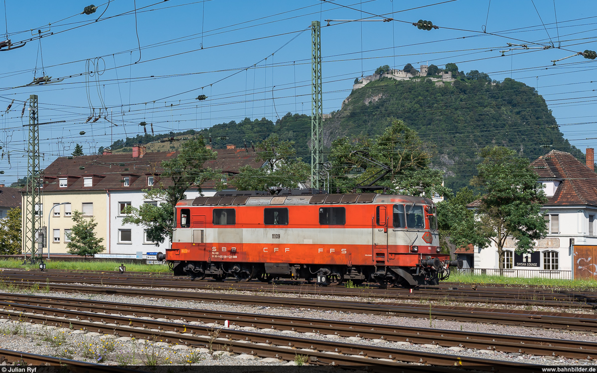 SBB Re 420 109 / Singen (Hohentwiel), 14. August 2021