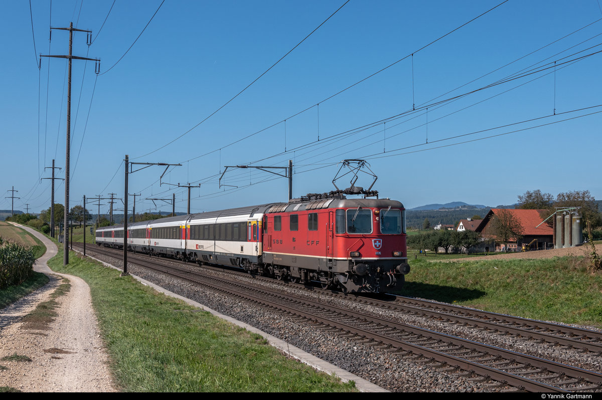 SBB Re 420 139-8 als IR 36 nach Zürich unterwegs. Aufgenommen am 19.09.2019
