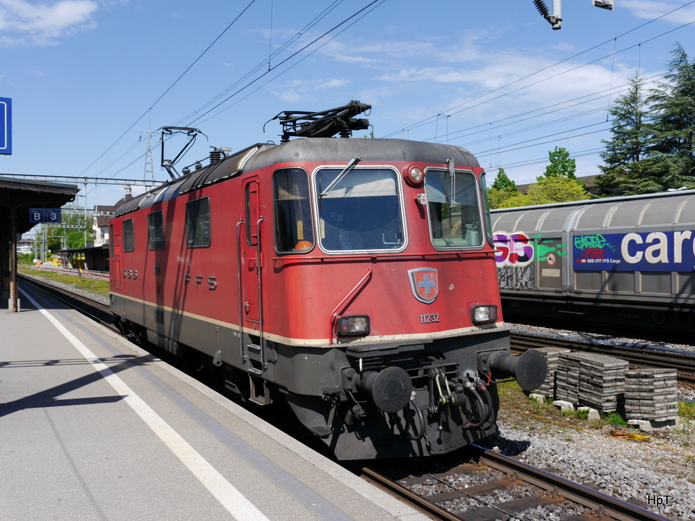 SBB - RE 4/4 11232 auf Lokfahrt in Gossau am 19.05.2014