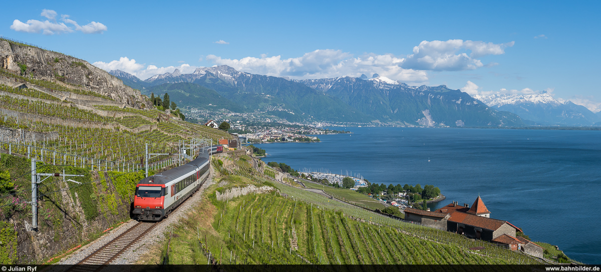 SBB Re 460 088 / IR90 Brig - Genève Aéroport / St-Saphorin, 23. Mai 2021