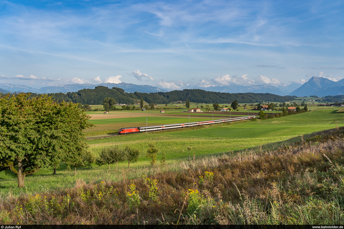SBB Re 460 111 / IC Brig - Basel SBB / Kaufdorf, 7. September 2021