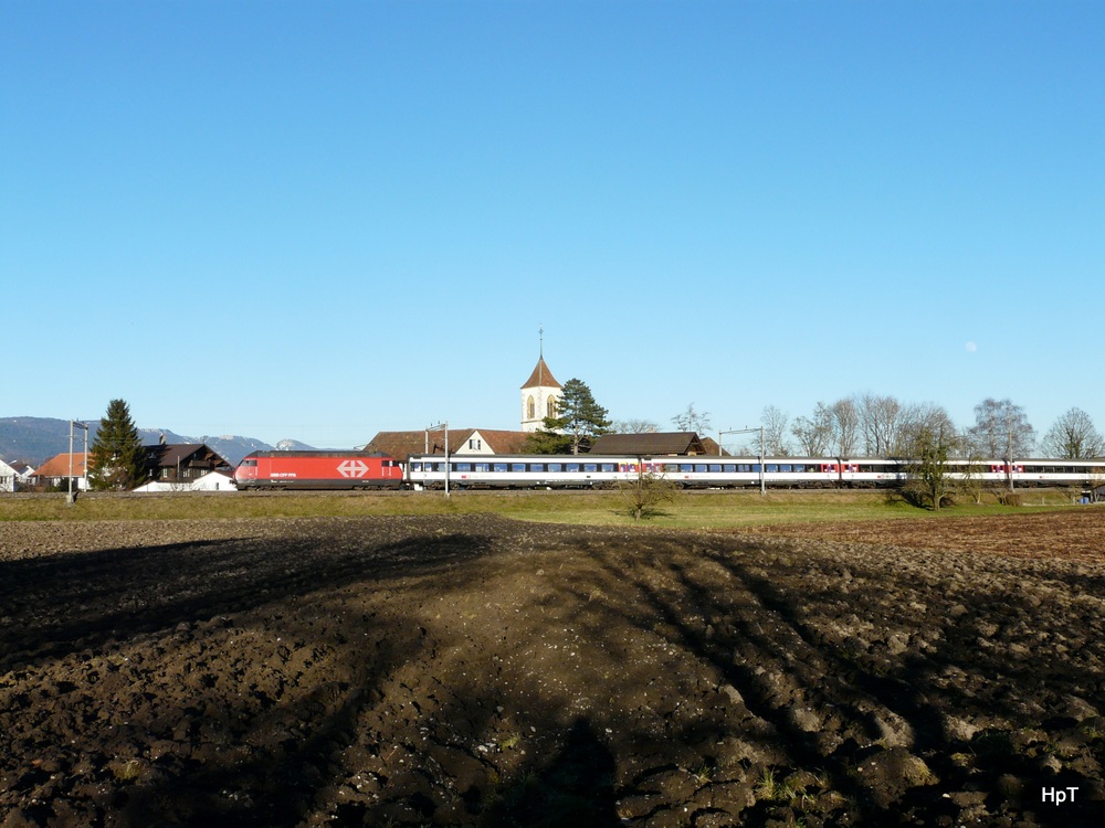 SBB - RE Bern  - Biel unterwegs bei Brügg am 12.02.2014