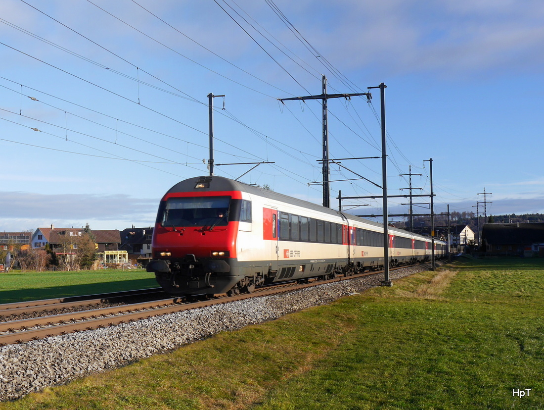 SBB - RE Olten - Bern unterwegs bei Lyssach am 10.01.2015