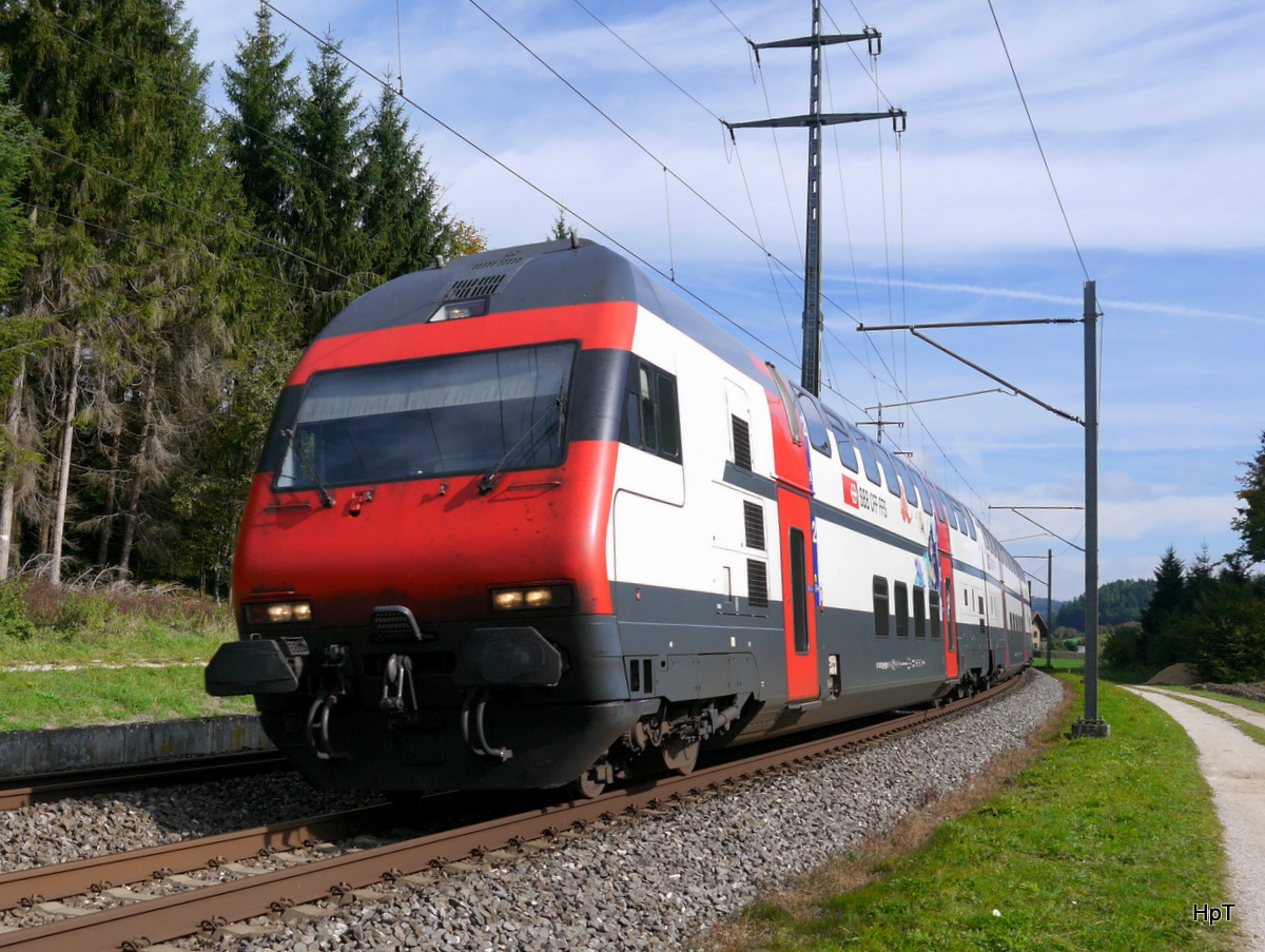 SBB - RE - Olten - Bern unterwegs bei Lyssach am 05.10.2015