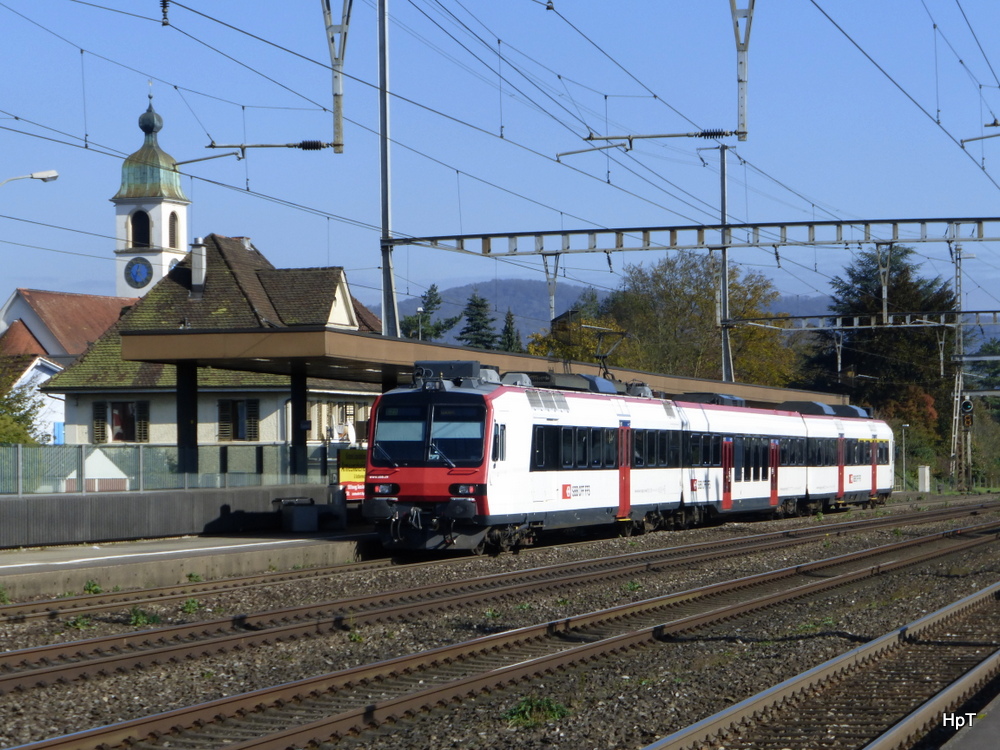 SBB - Regio im Bahnhof Rupperswil am 26.10.2014