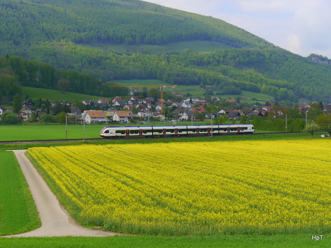 SBB - Regio unterwegs bei Niederbipp am 28.04.2015