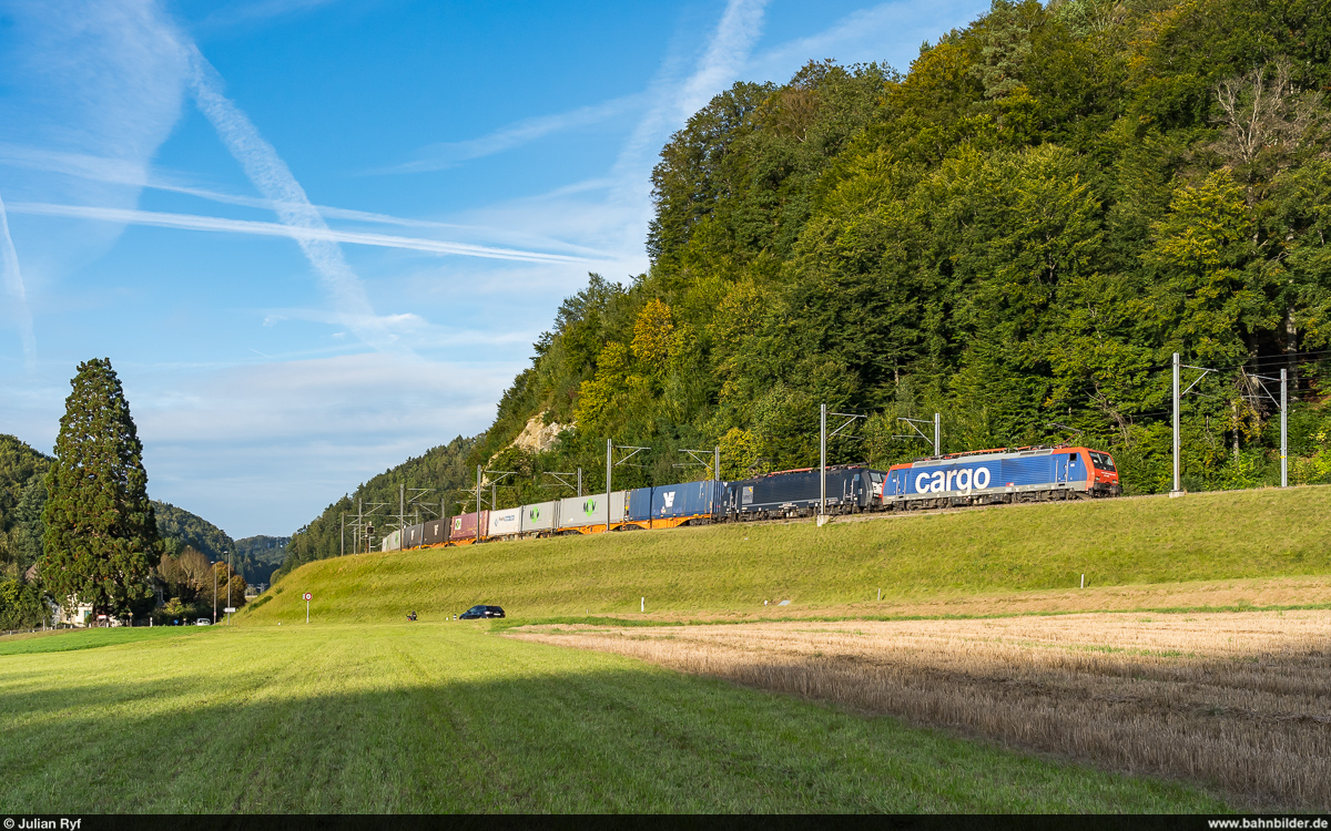 SBBC Re 474 005 & MRCE 189 992 / Burgdorf, 27. September 2021