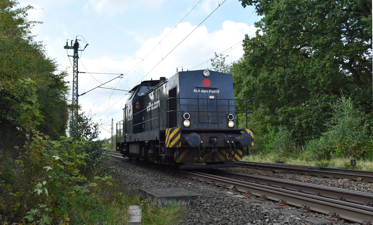 Schade das die Sonne immer tiefer steht aber Schwarz bleibt schwarz. Solo, Höhe Büchen Eisenbahnbrücke, 22.09.2017