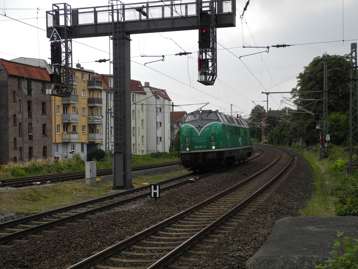 Schnappschuss der V 200 am 23. Juli 2022 in Jena Saalbahnhof