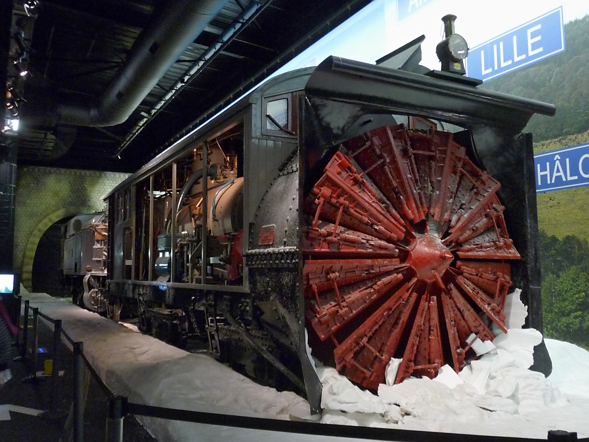 Schneeschleuder (Chasse neige) - PO ZRI, 1908, Cité du train, 2.10.12