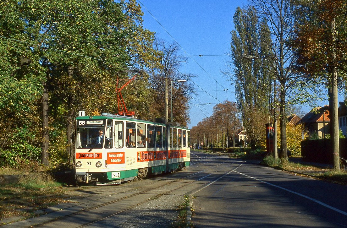Schöneiche 22, Schleife Friedrichshagen, 25.10.1996.