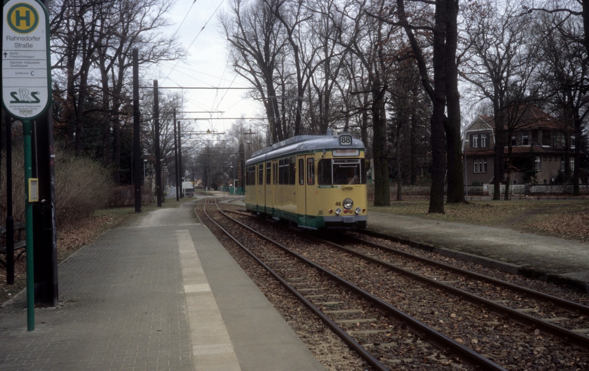 Schöneiche SRS GT6 46 Rahnsdorfer Strasse am 10. April 2006.