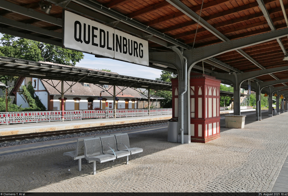 Schon im Bahnhof wird schnell klar, warum Quedlinburg auch  Welterbestadt  genannt wird. Hier steht nahezu alles unter Denkmalschutz.

🕓 25.8.2021 | 10:42 Uhr