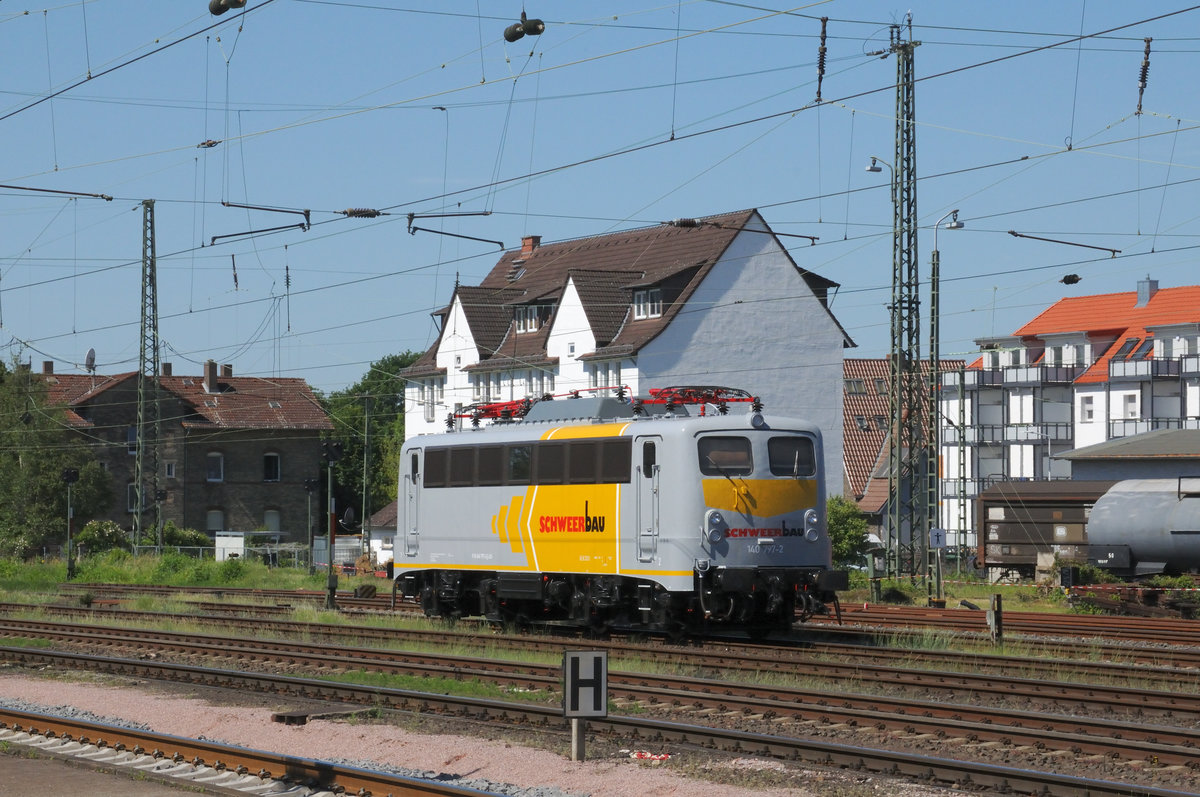 SCHWEERbau 140 797-2 @ Darmstadt Kranichstein am 27.05.2017