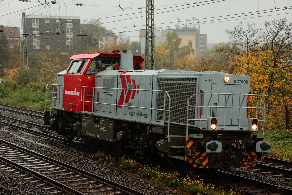 Schweerbau 277 030-0 (G1700BB) in Wuppertal, Oktober 2025.
