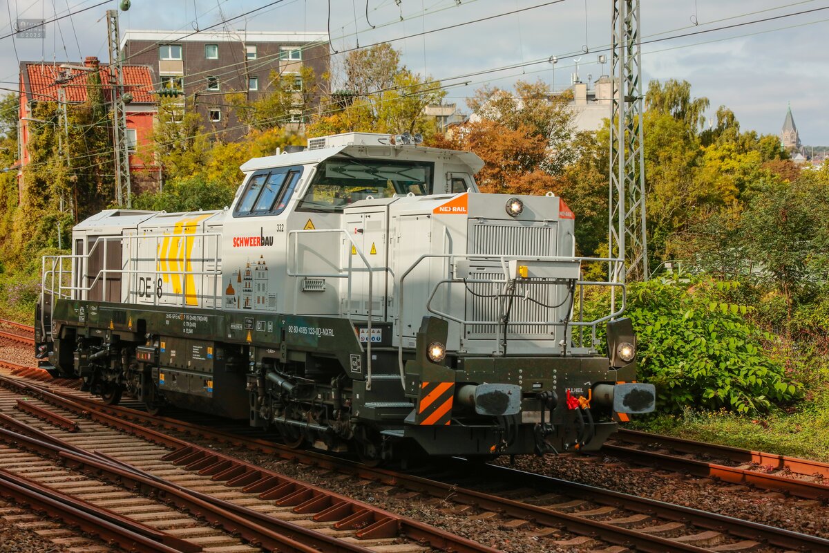 Schweerbau 4185 133-0 Nexrail DE18 in Wuppertal, September 2025.