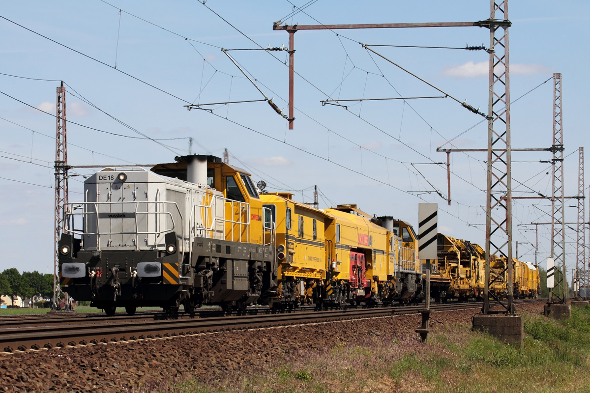 Schweerbau DE18 (4185 023-3) in Dedensen-Gümmer 21.5.2020