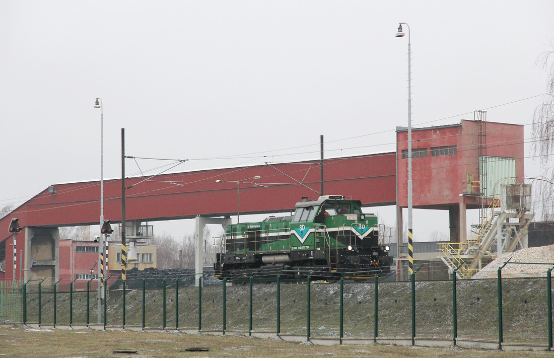 SD-KD 741 736 // Kadaň-Prunéřov (Werksbahnhof) // 1. Februar 2019