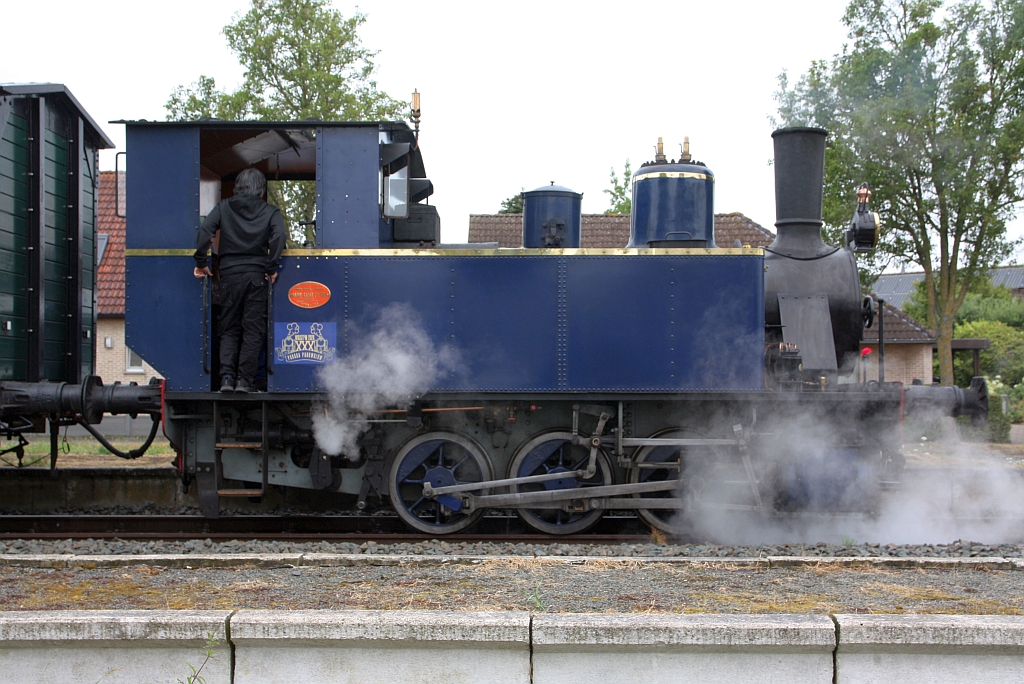 SDP 3  Wase Tonschneider  (ex Scheerders-Kerchove Sint-Niklaas, Hersteller Soci�t� de HSP, Baujahr 1922, Fabr.Nr. 1378) am 26.Juli 2026 in Sint-Amands.