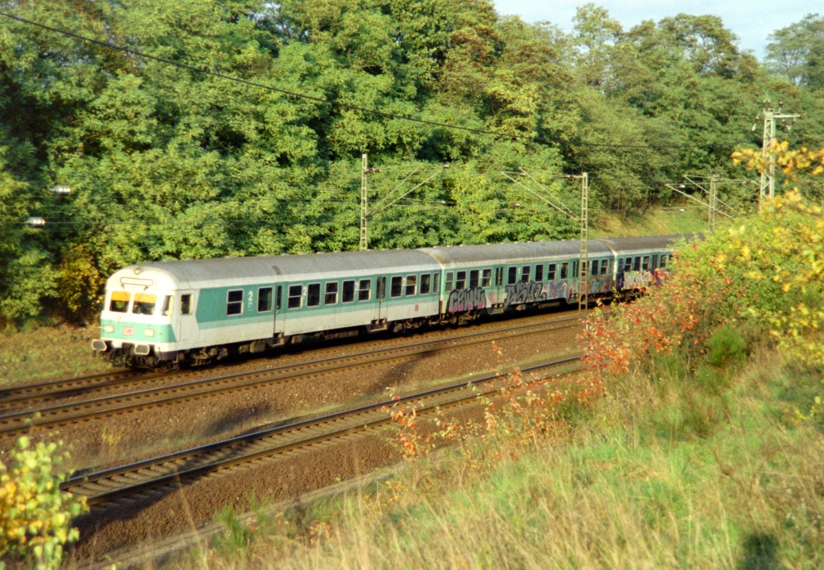 SE 5340 (Harburg–Rotenburg) am 28.10.1995 in Buchholz (Nordheide)