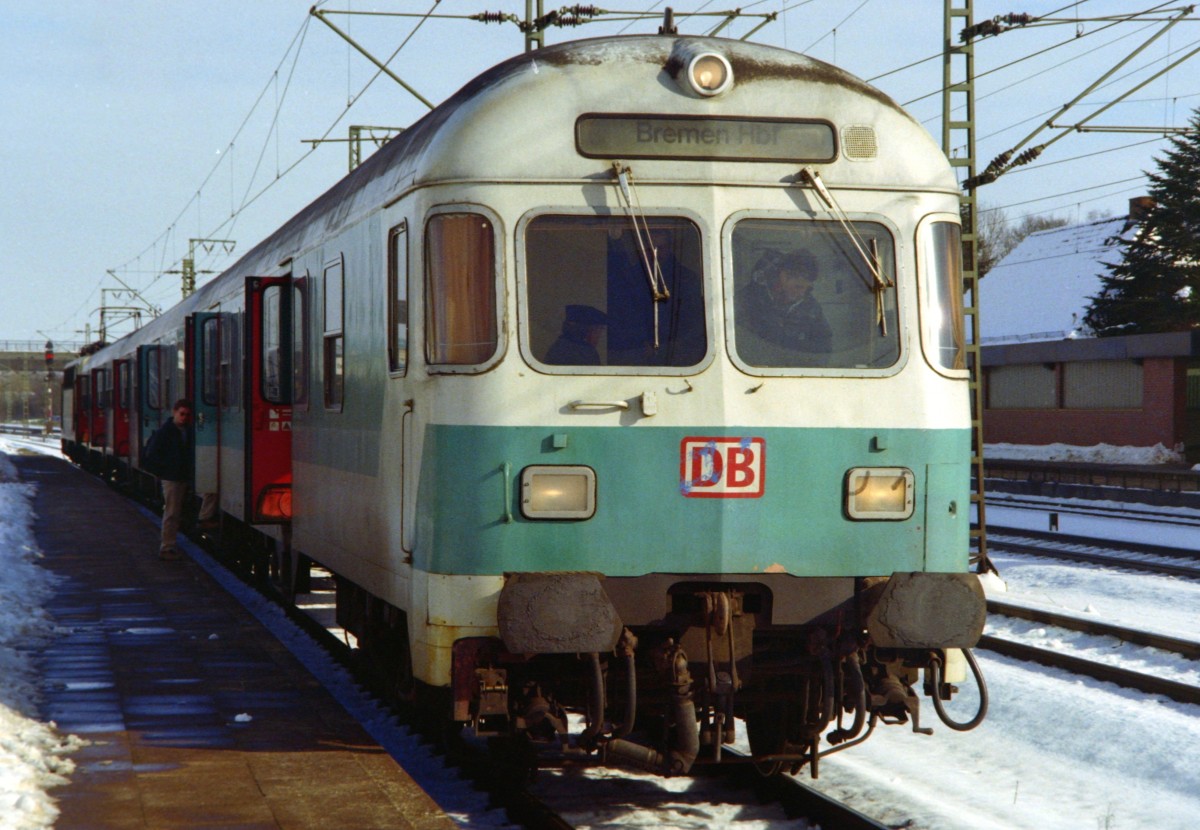 SE 97036 (Rotenburg–Bremen) am 18.02.1999 in Rotenburg (Wmme)