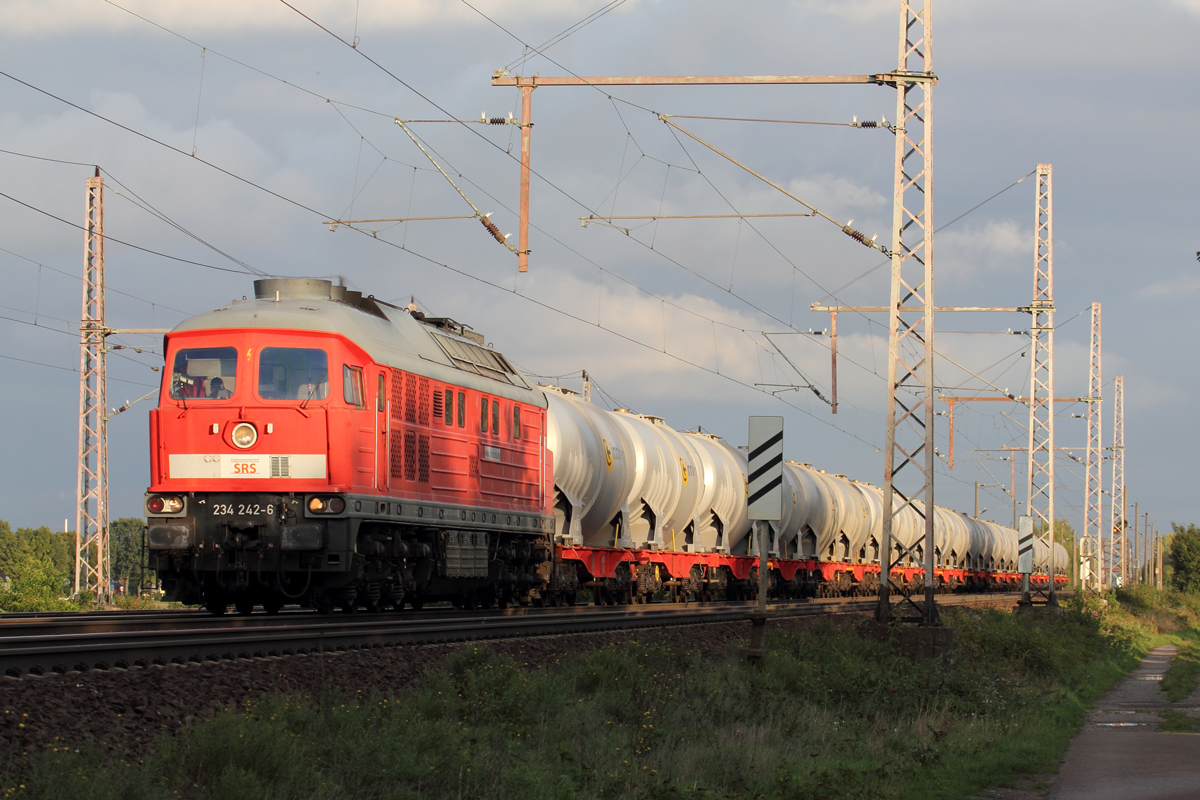 SEL 234 242-6 in Diensten für SRS in Dedensen-Gümmer 28.9.2022