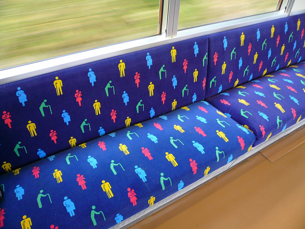 Serie 105: Wer hier sitzen darf und wer nicht könnte klarer gar nicht dargestellt werden. 24.Februar 2009. 