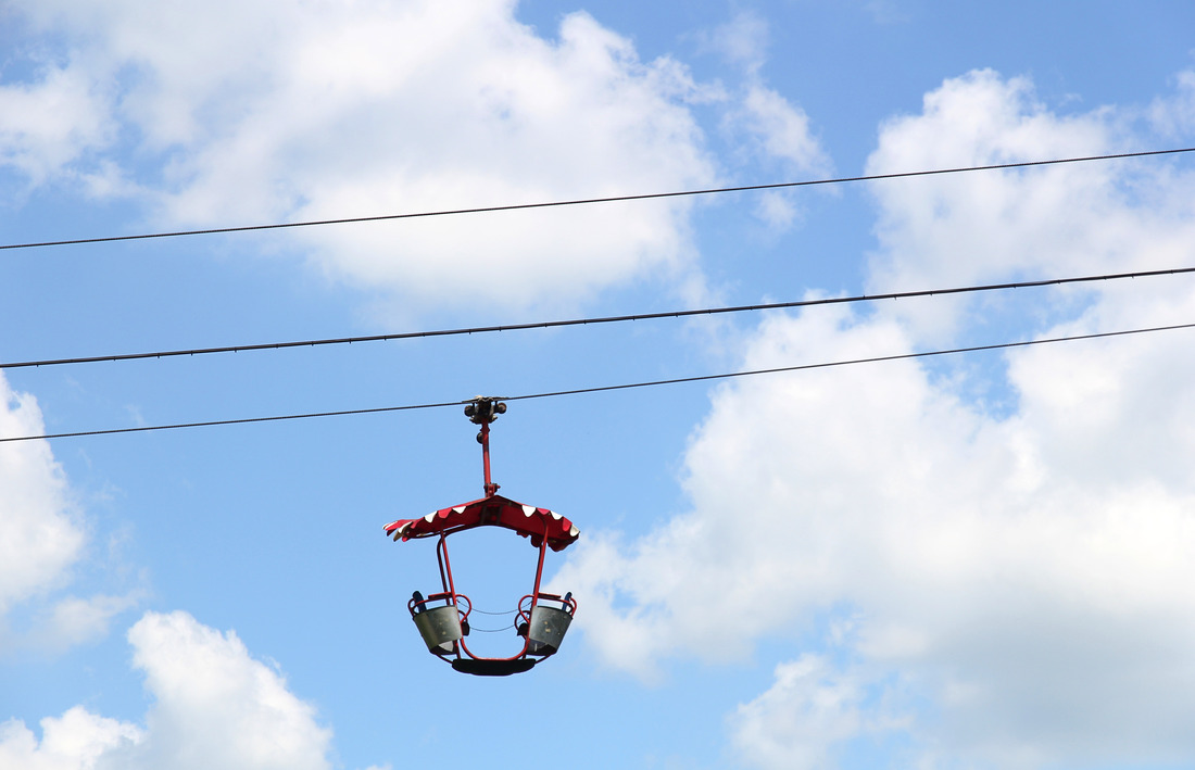 Sessellift im Deutsch-Französischen-Garten // Saarbrücken // 22. Mai 2019
