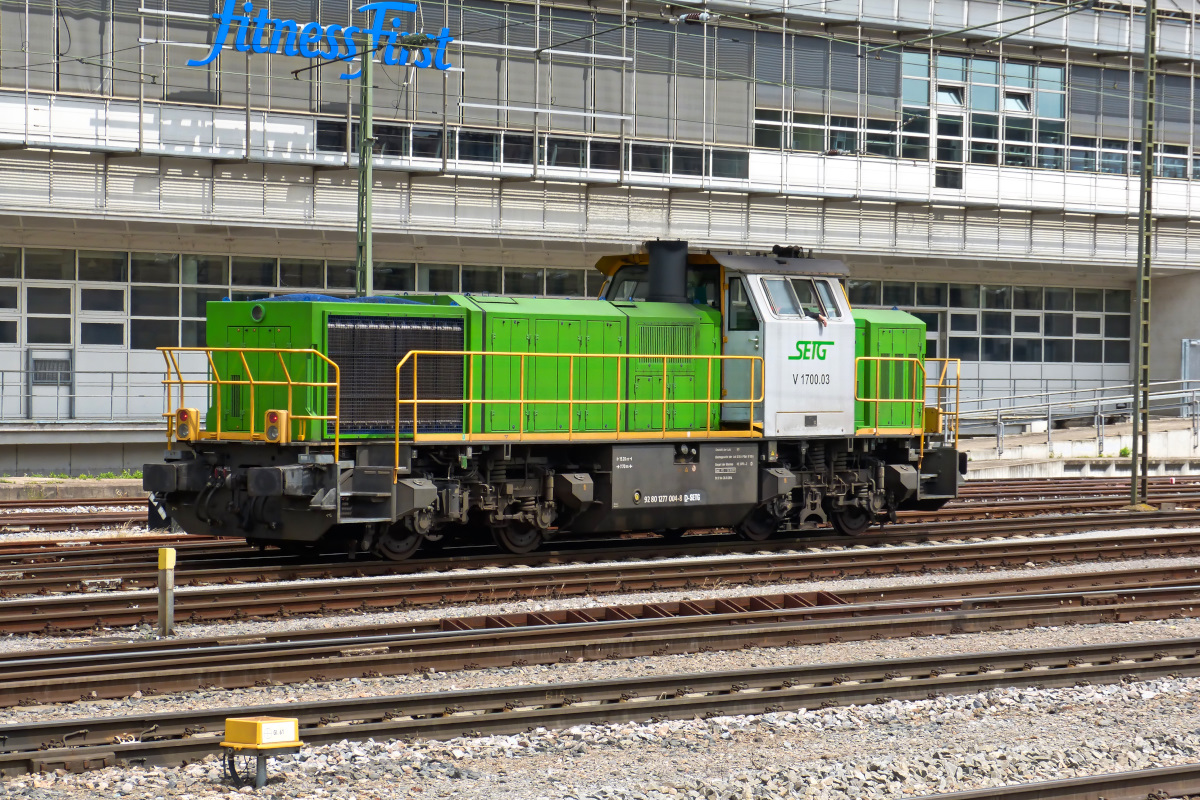 SETG V1700.03 (277 004-8) Regensburg Hbf 17.07.2016