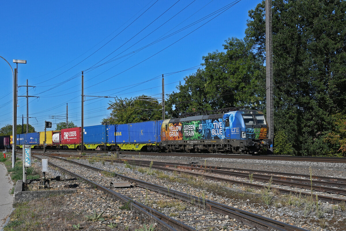 Siemens Vectron 193 280-5 f�hrt am 23.09.2026 Richtung Station Augarten. Aufnahme Kaiseraugst.
