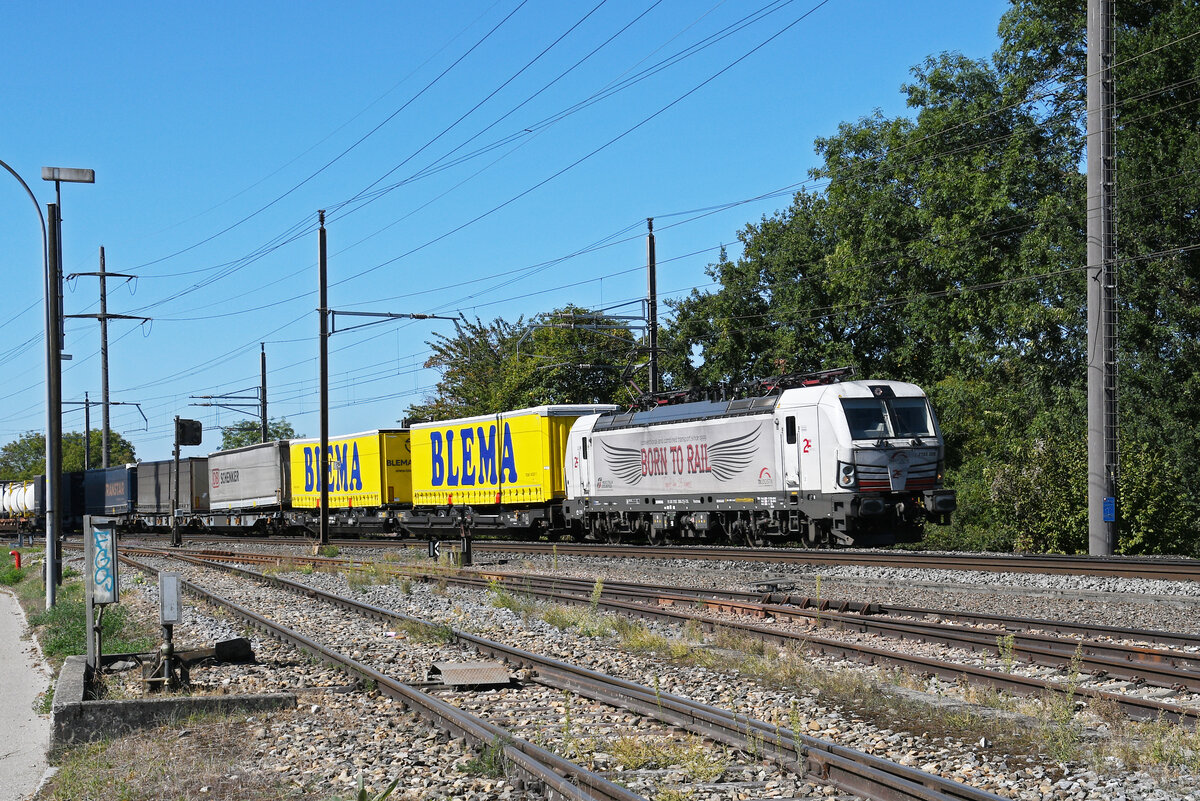 Siemens Vectron 193 308-2 f�hrt am 23.09.2026 Richtung Station Augarten. Aufnahme Kaiseraugst.
