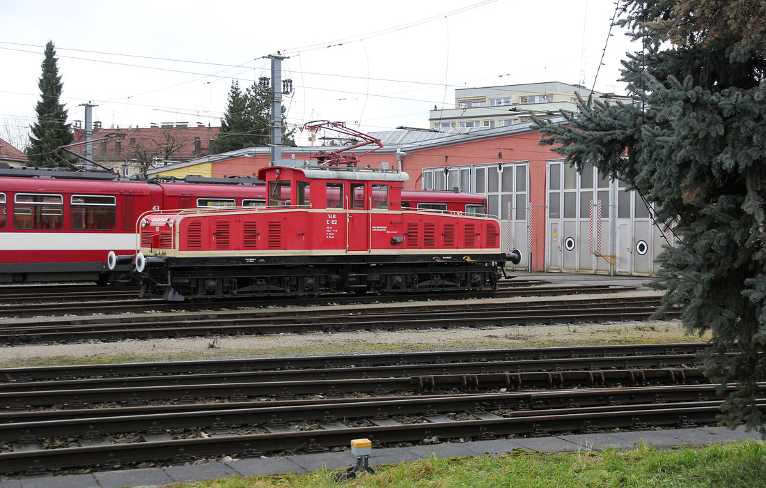 SLB Lok 62 // Salzburg-Itzling // 28. Dezember 2017
