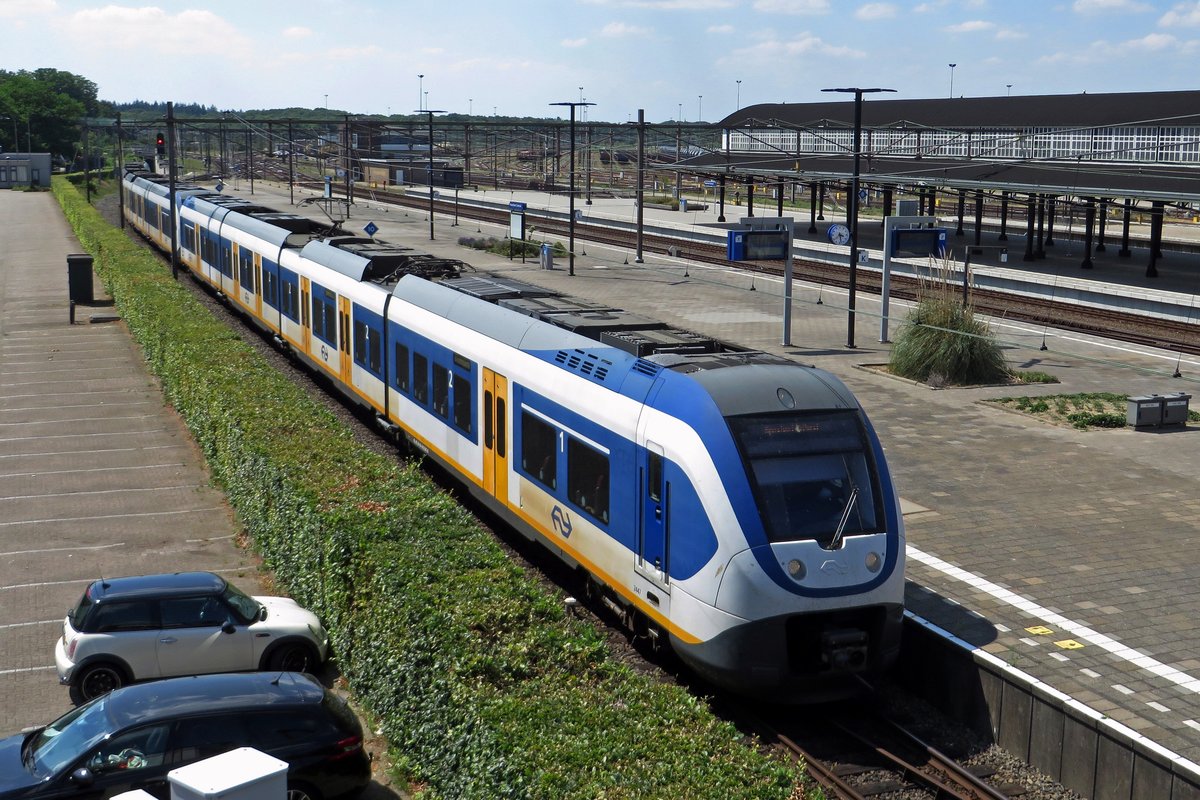 SLT 2447 hält am 25 Juni 2020 in Amersfoort.