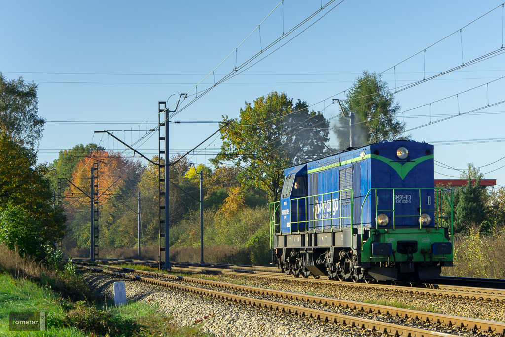 SM31-113 der PKP Cargo in Tychy(Tichau) am16.10.2017.