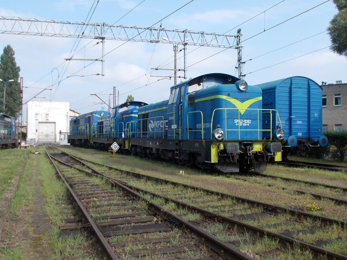 SM42-1092,am 16.August 2015,in Szczecin Port Centralny.